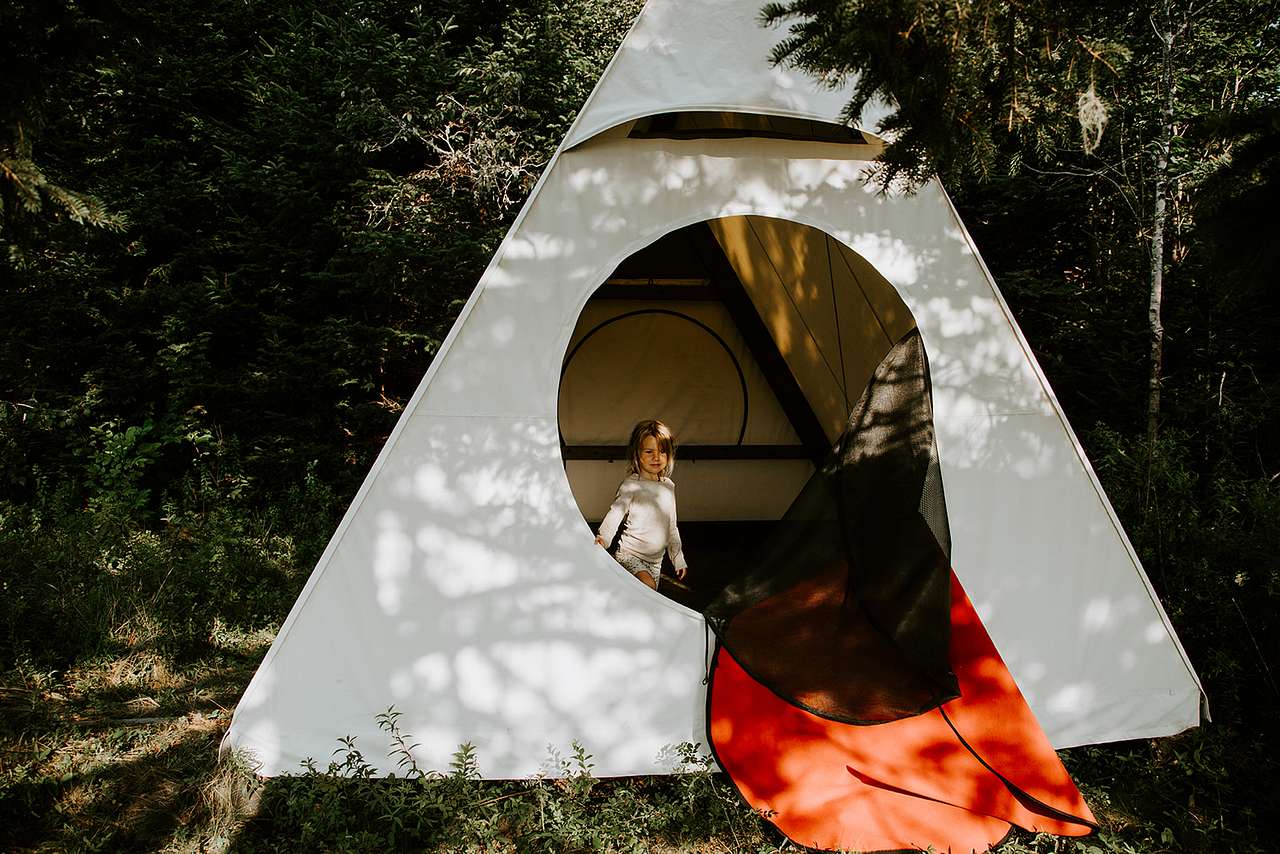 Blueberry Land Tent Platforms