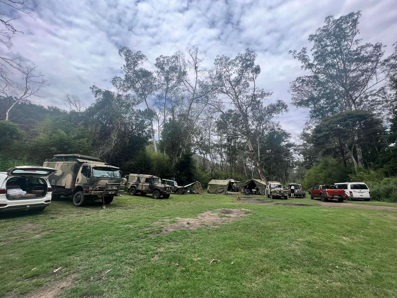 Bielany Campground @ Colo River