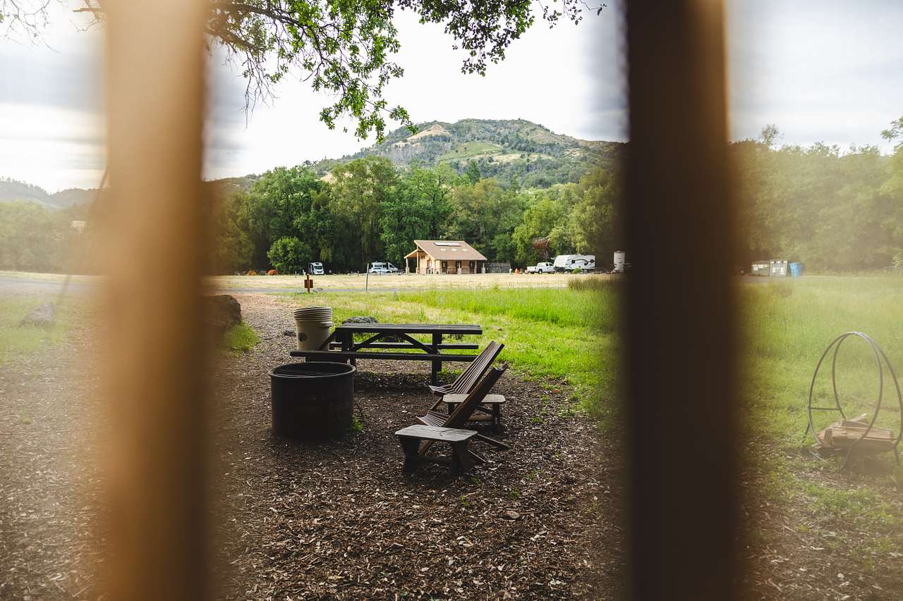 View from Glamping site 2