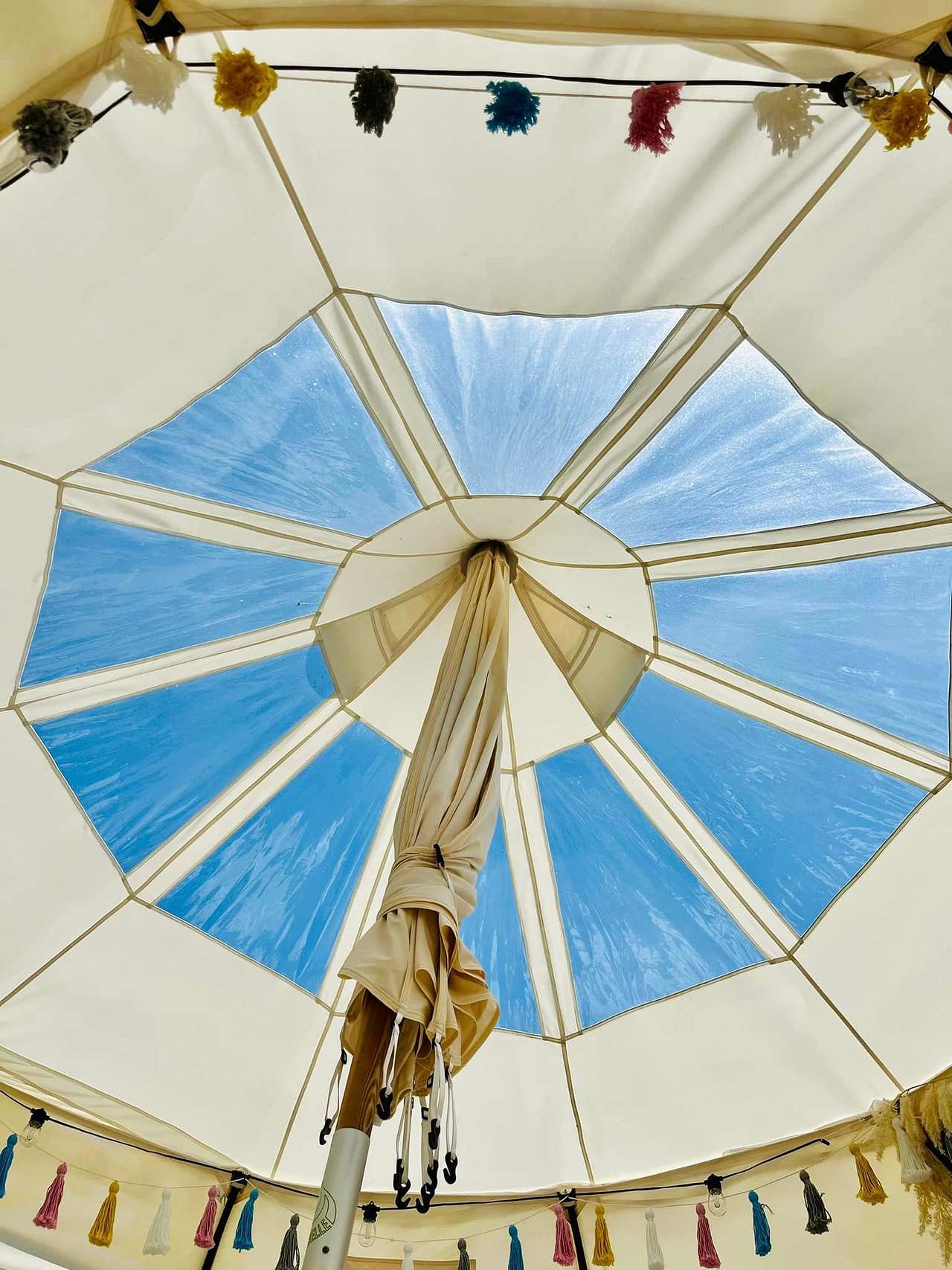 Stargazer Yurt Near Ocean City, MD