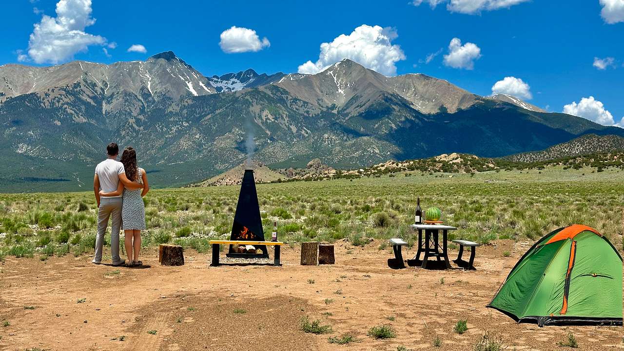 Sand Dune Wilderness Large Campsite
