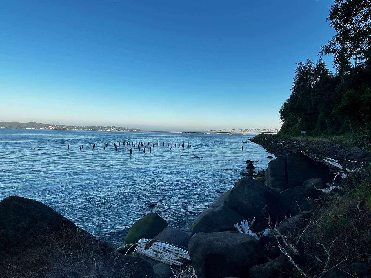 High tide
