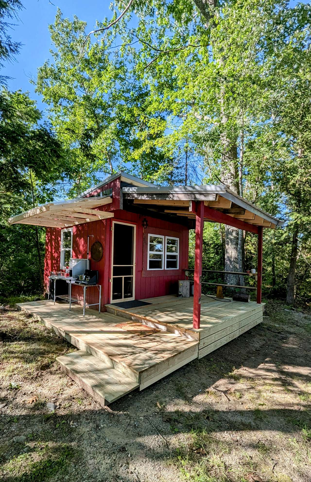 Private Waterfront Cabin/Campsites
