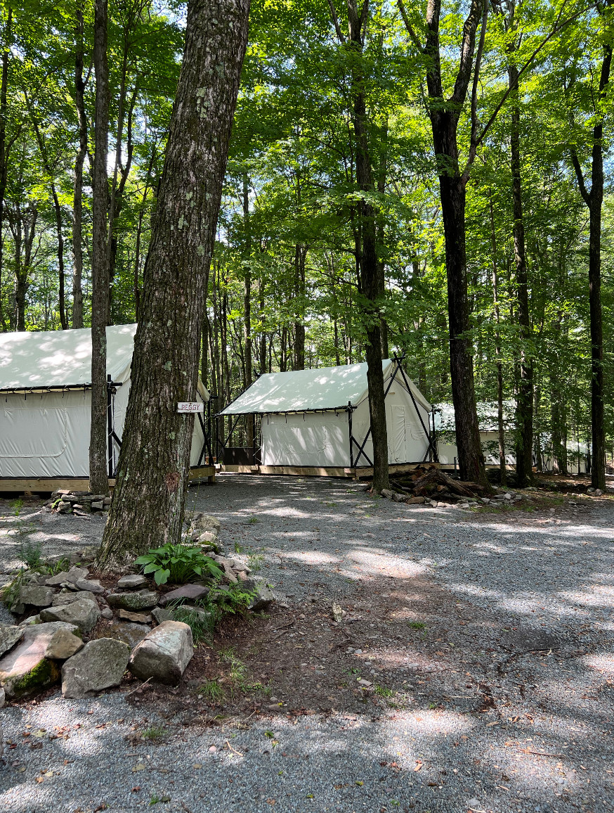 Modern Pocono Mountain Glamping