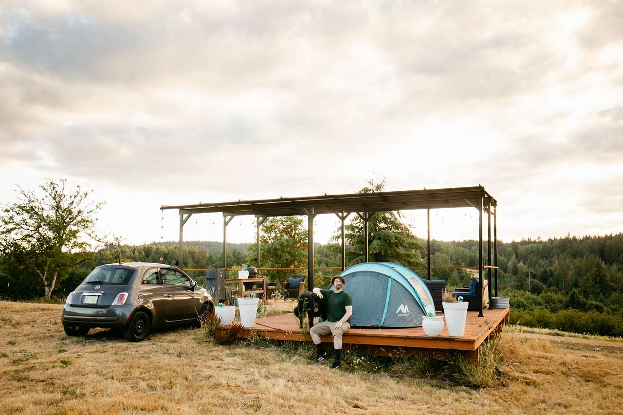 Comfortable private spot to enjoy the Oregon outdoors.