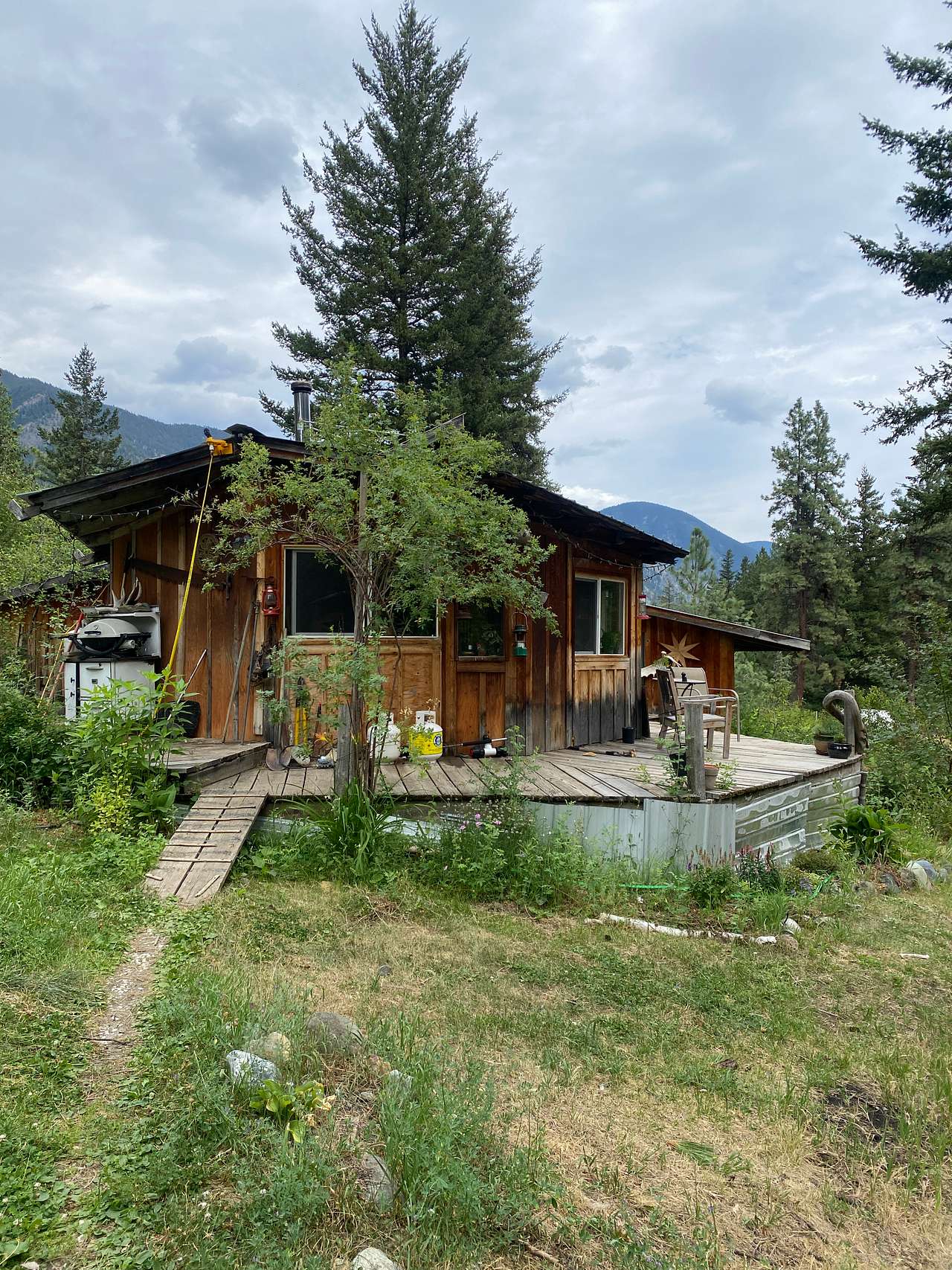 Main house on the property 
