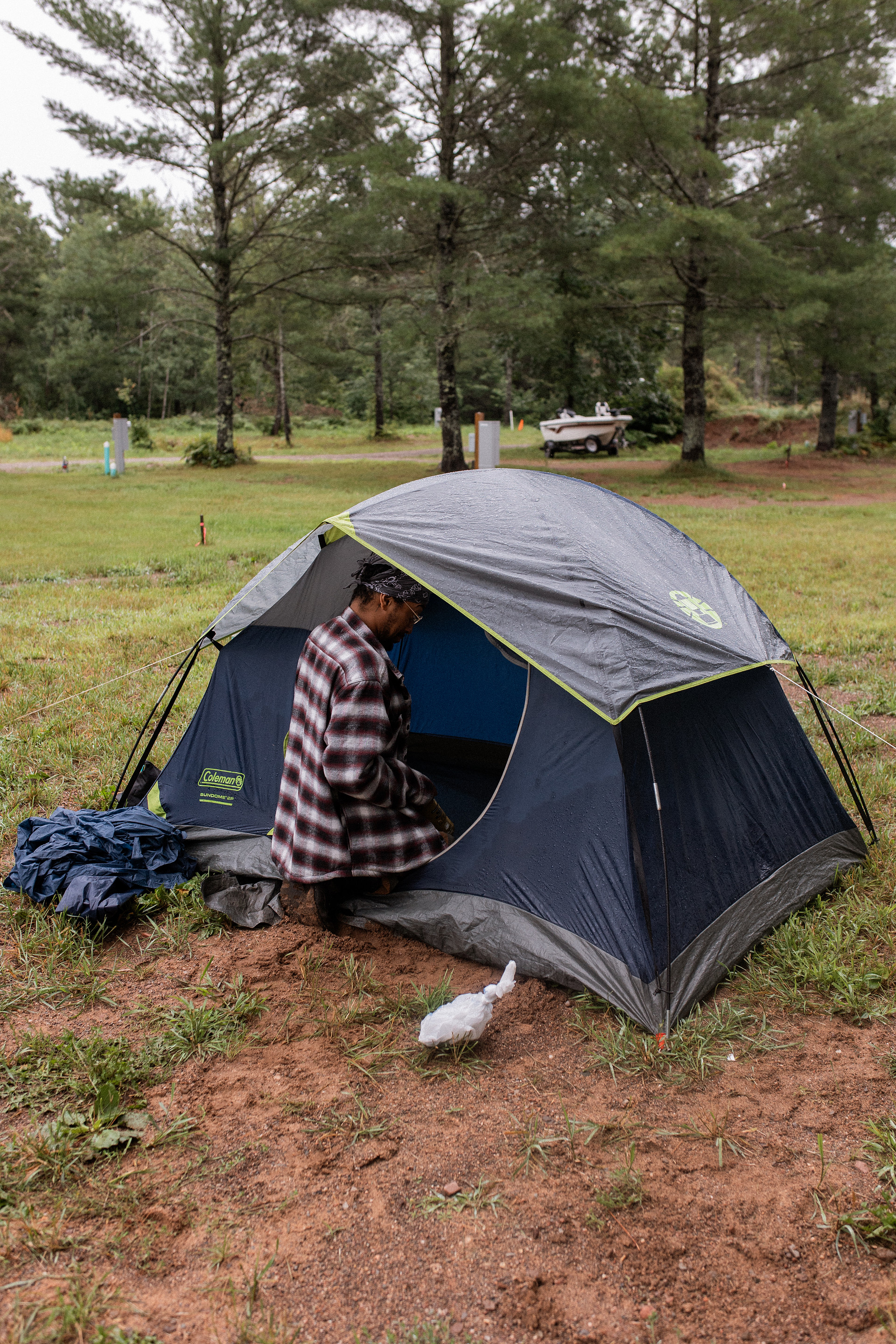 Plenty of flat ground for tenting.