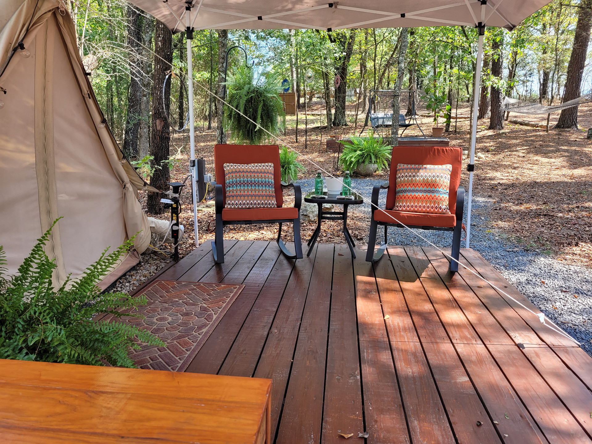 Fern Dell: Secluded Woodland Glamp