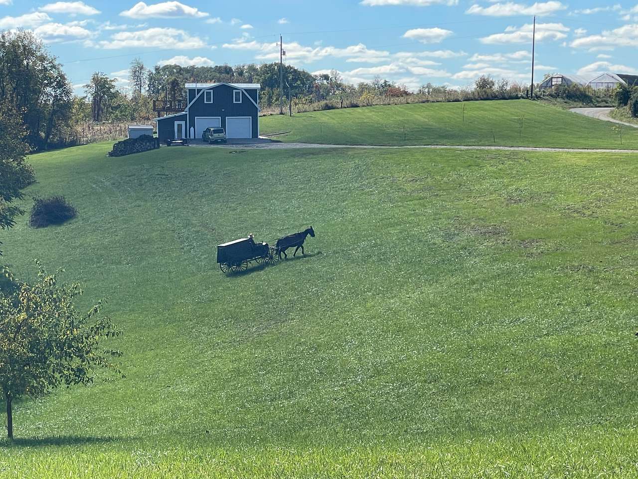 Amish Farm Campsite at Chesterhill