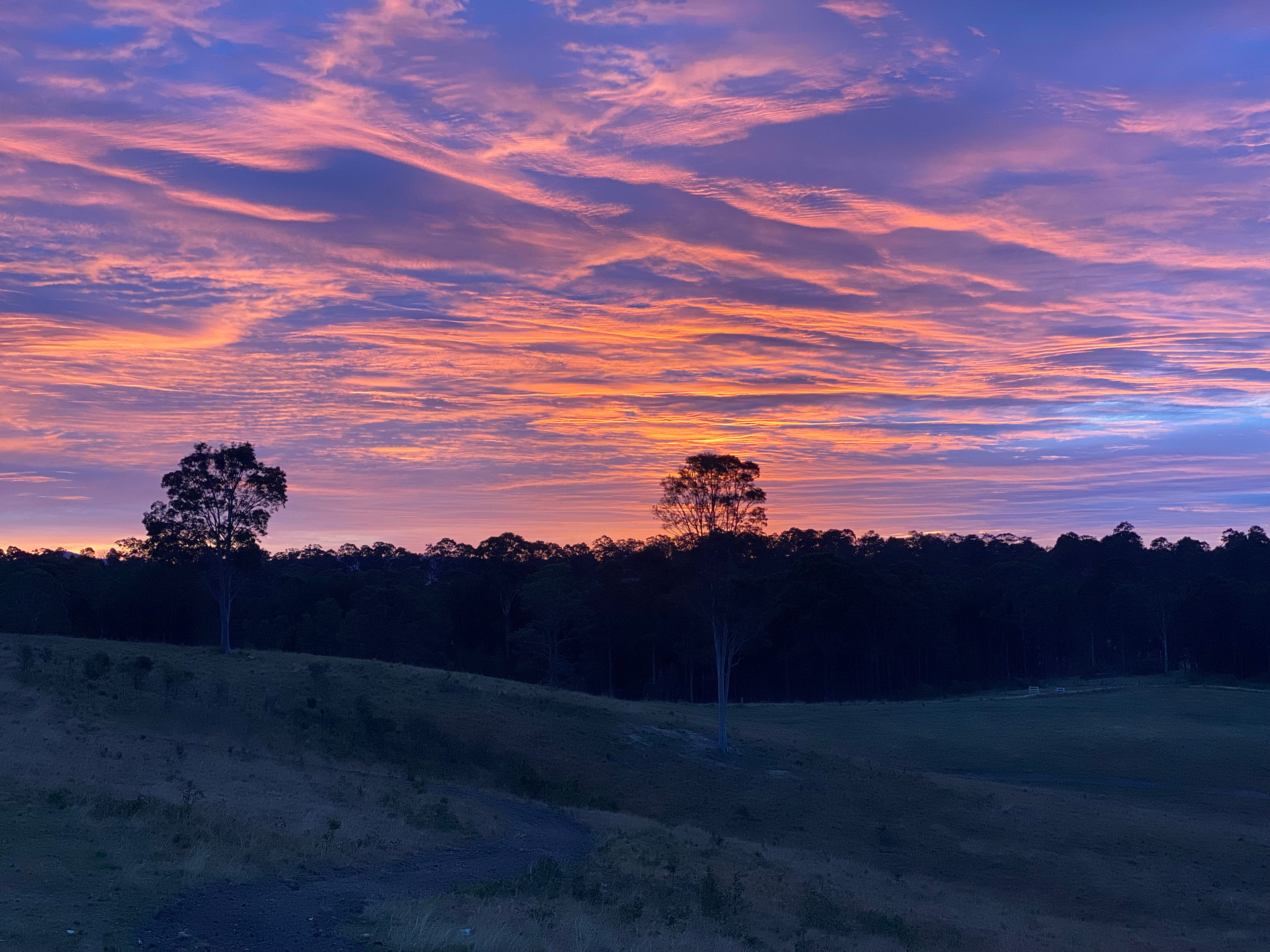 Sunset over Highland View Escape