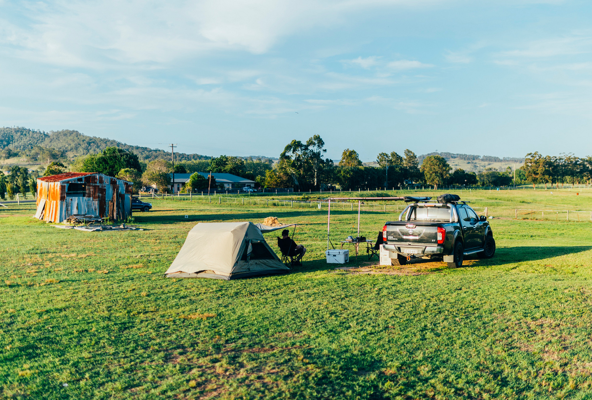 camp setup