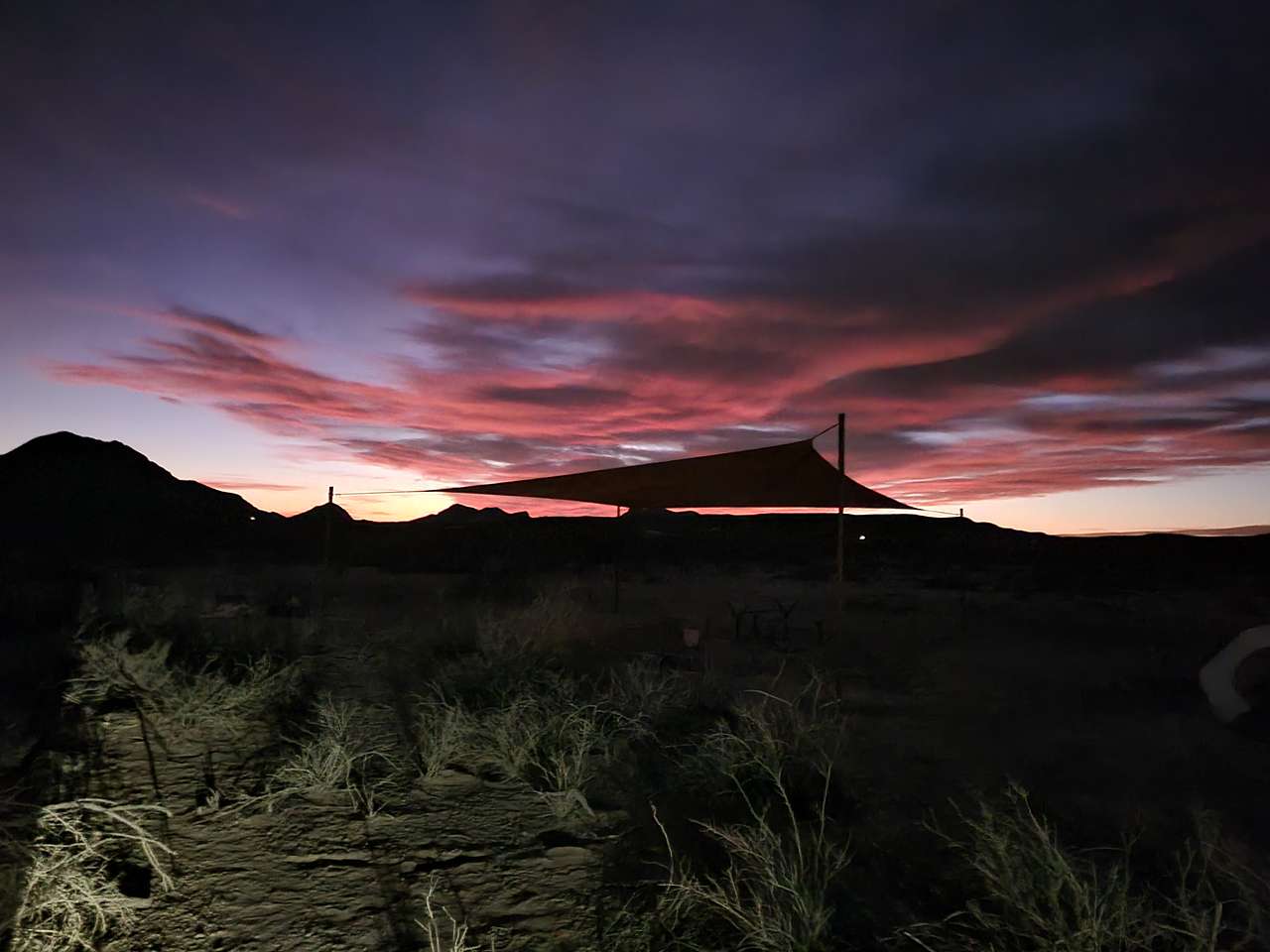 Vista De Las Montañas Terlingua