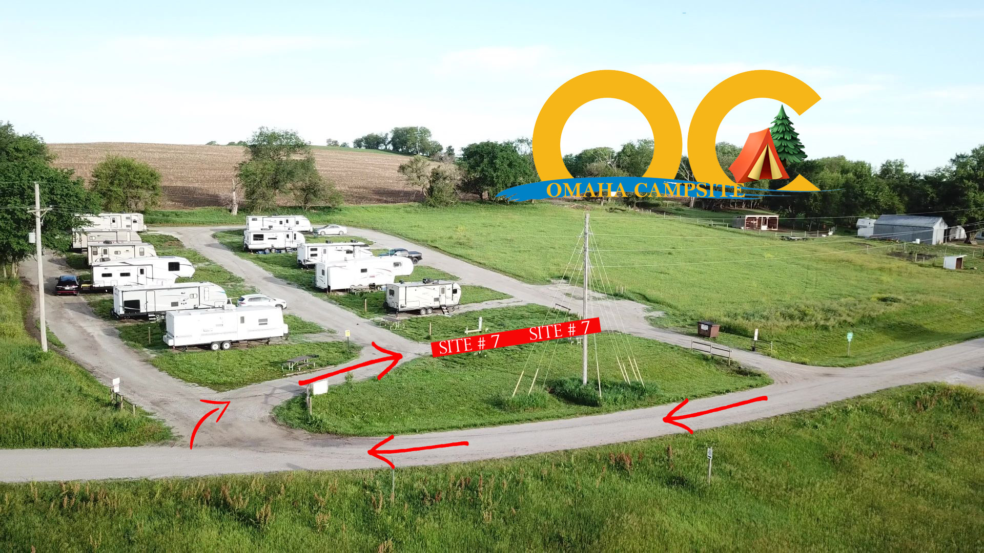 Omaha Campsite - ONE SITE ONLY