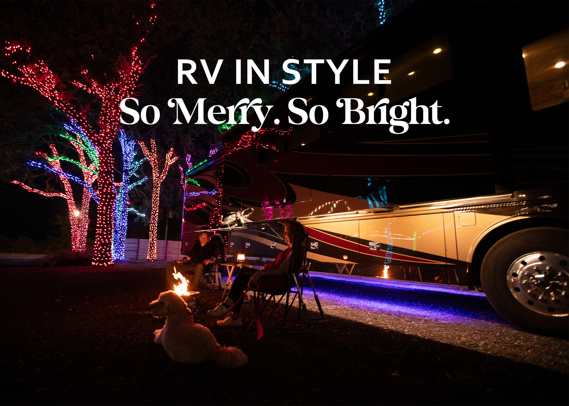 Christmas Light Camping at Yuletide