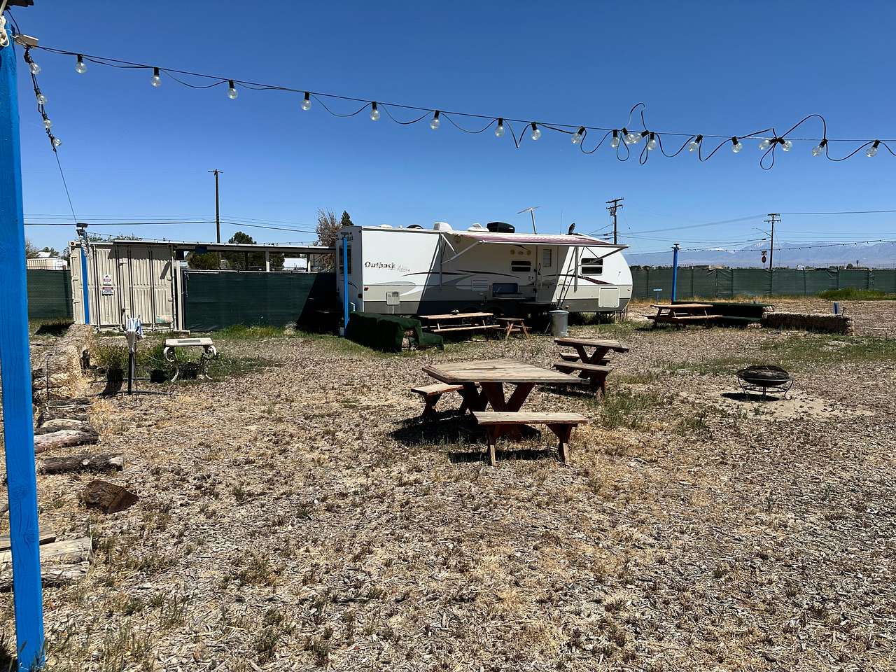 RV at new mini goat ranch