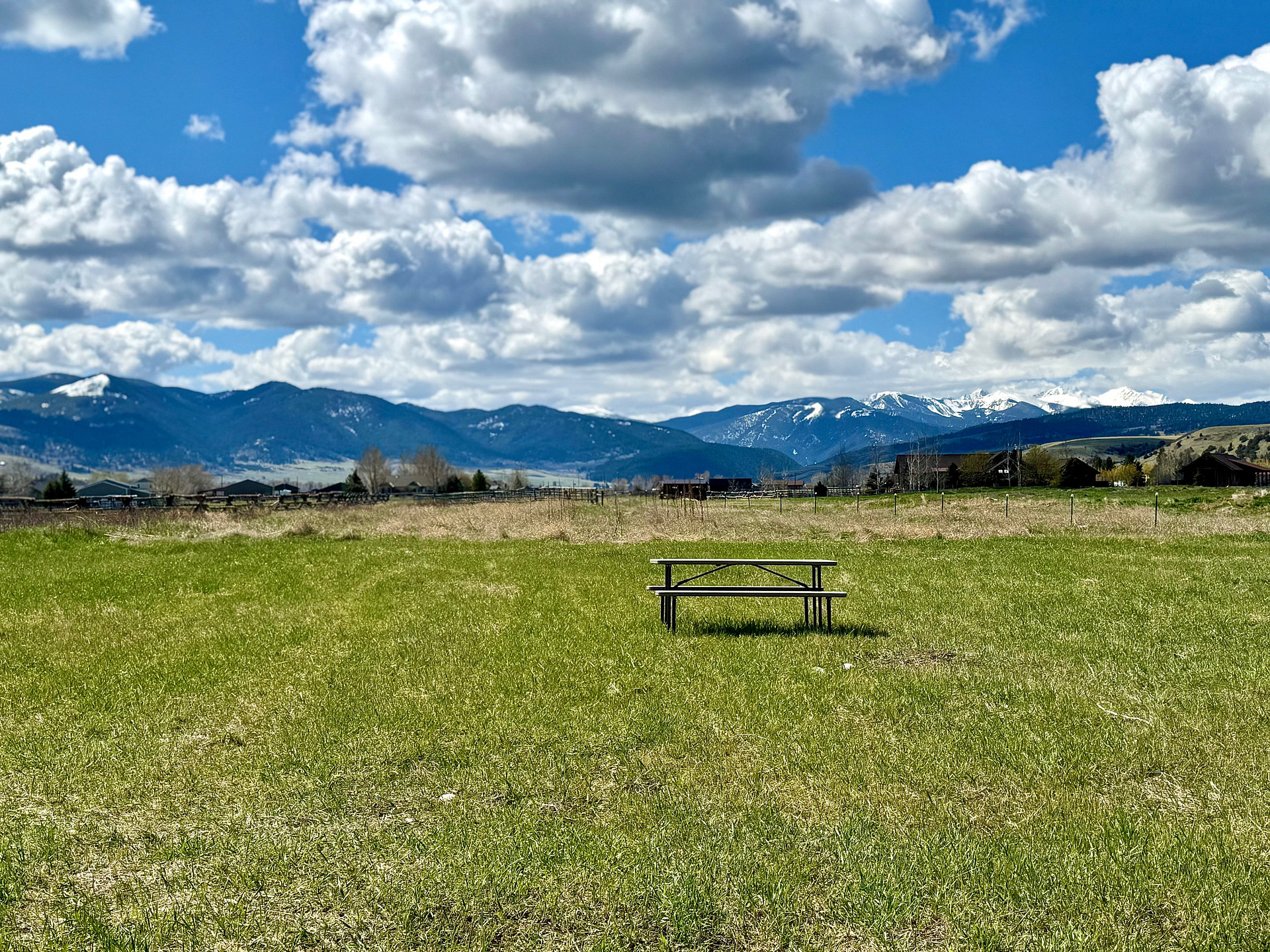 campsite overlooking the Spanish peaks