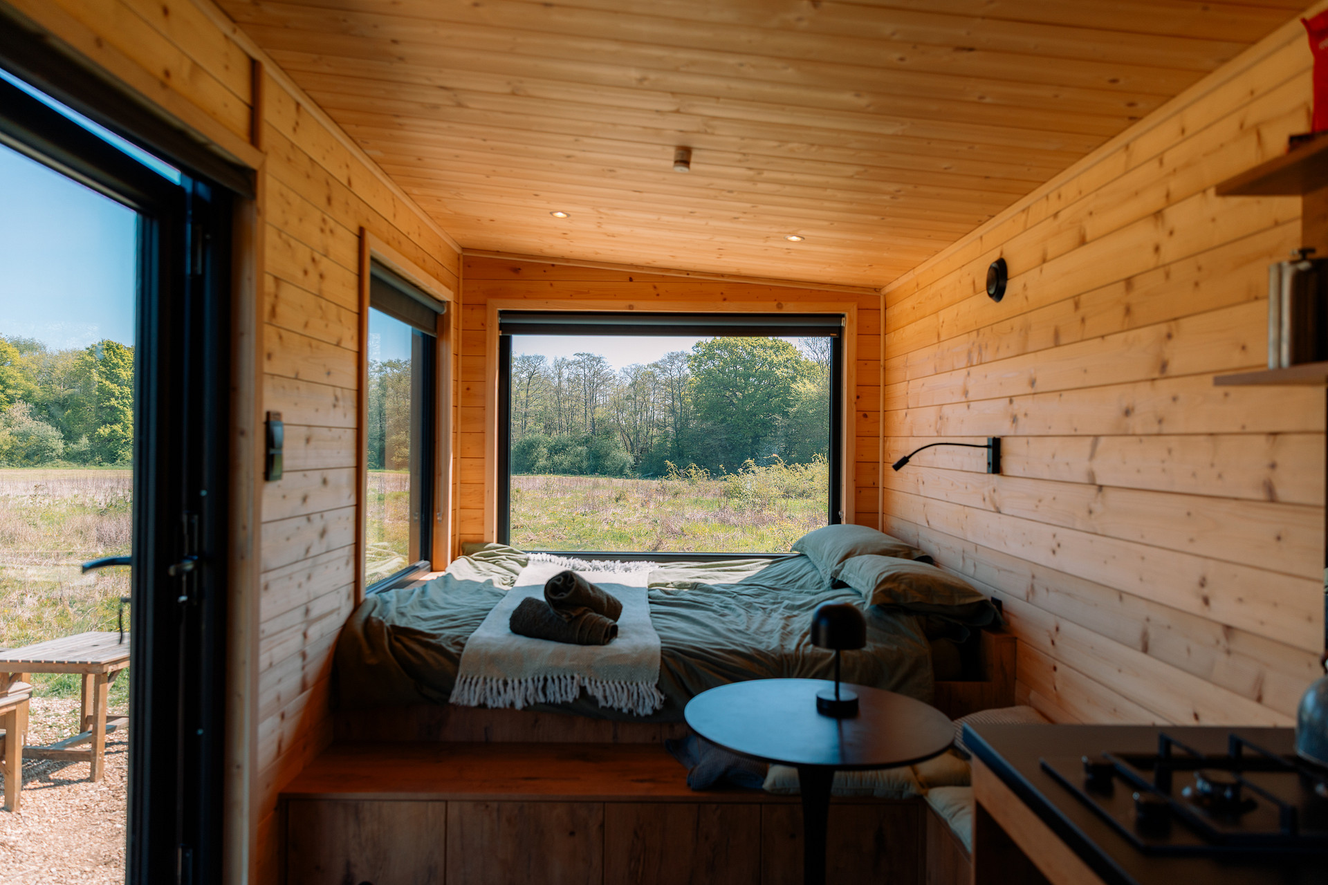 Willow Wood Off-Grid Cabin