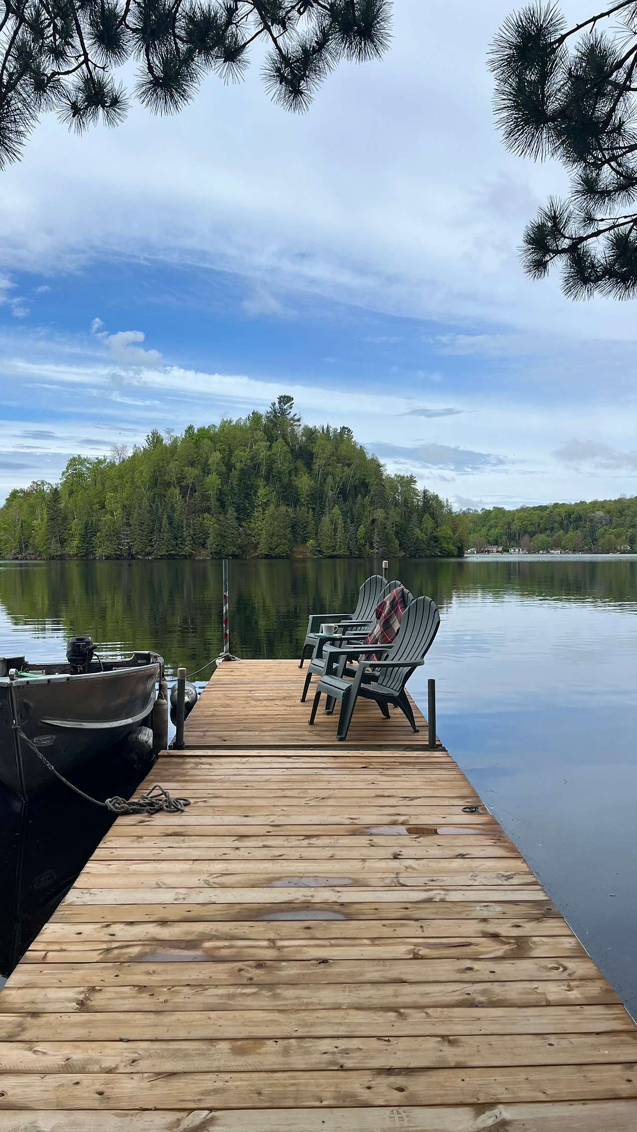 Island A-Frame, Baptiste Lake