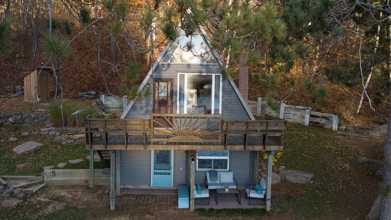 Island A-Frame, Baptiste Lake