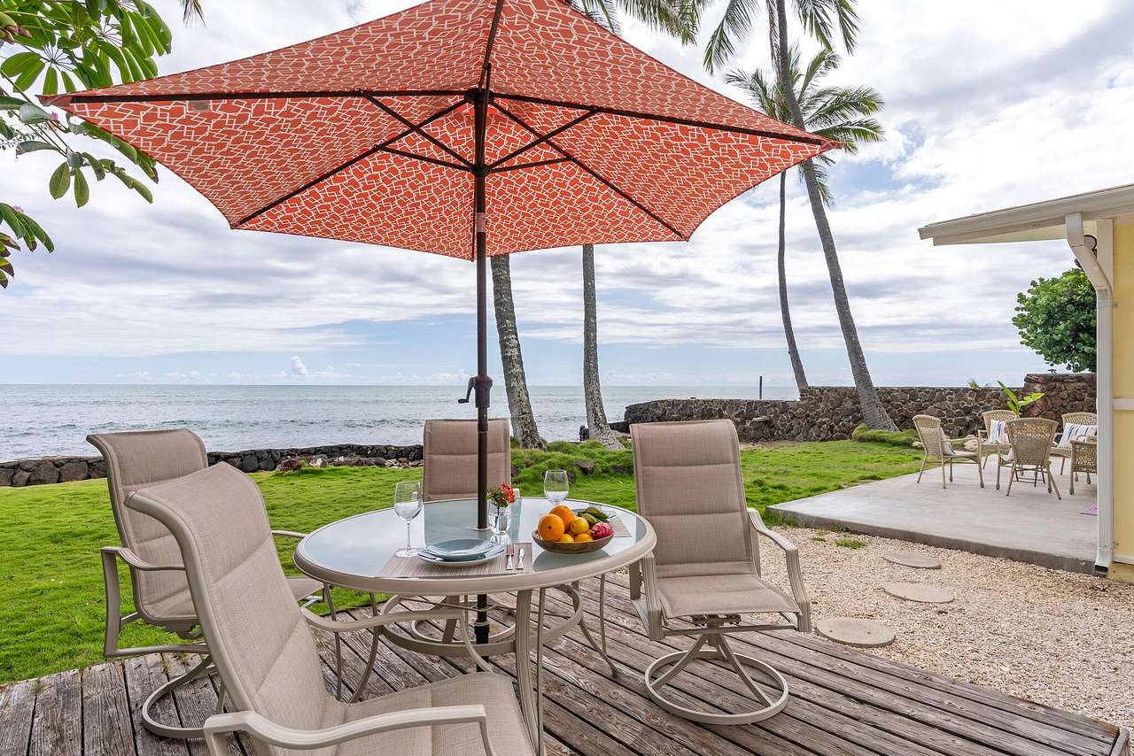 Oceanfront Stay W/ AC, BBQ, W/D