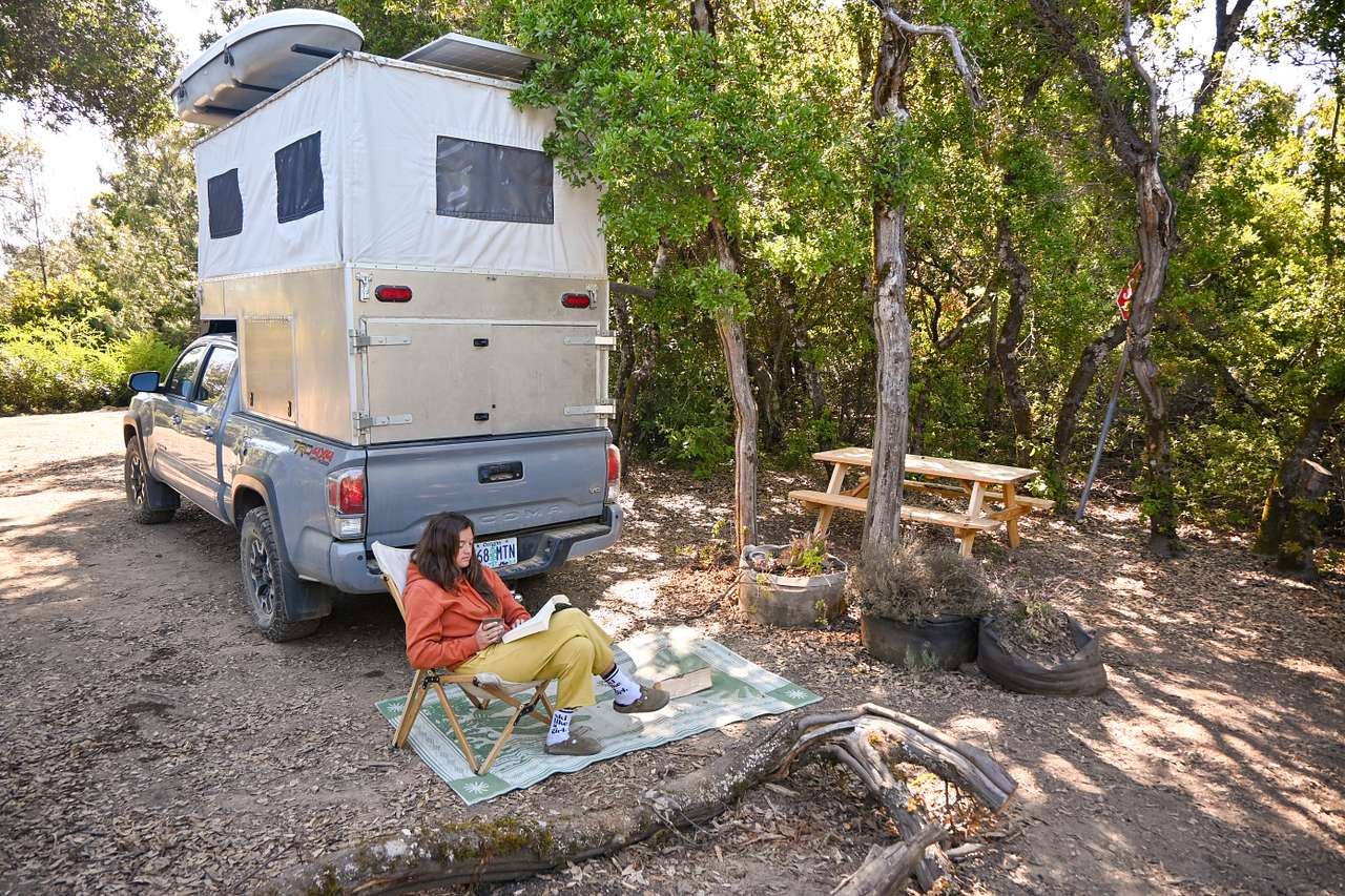Morning at camp