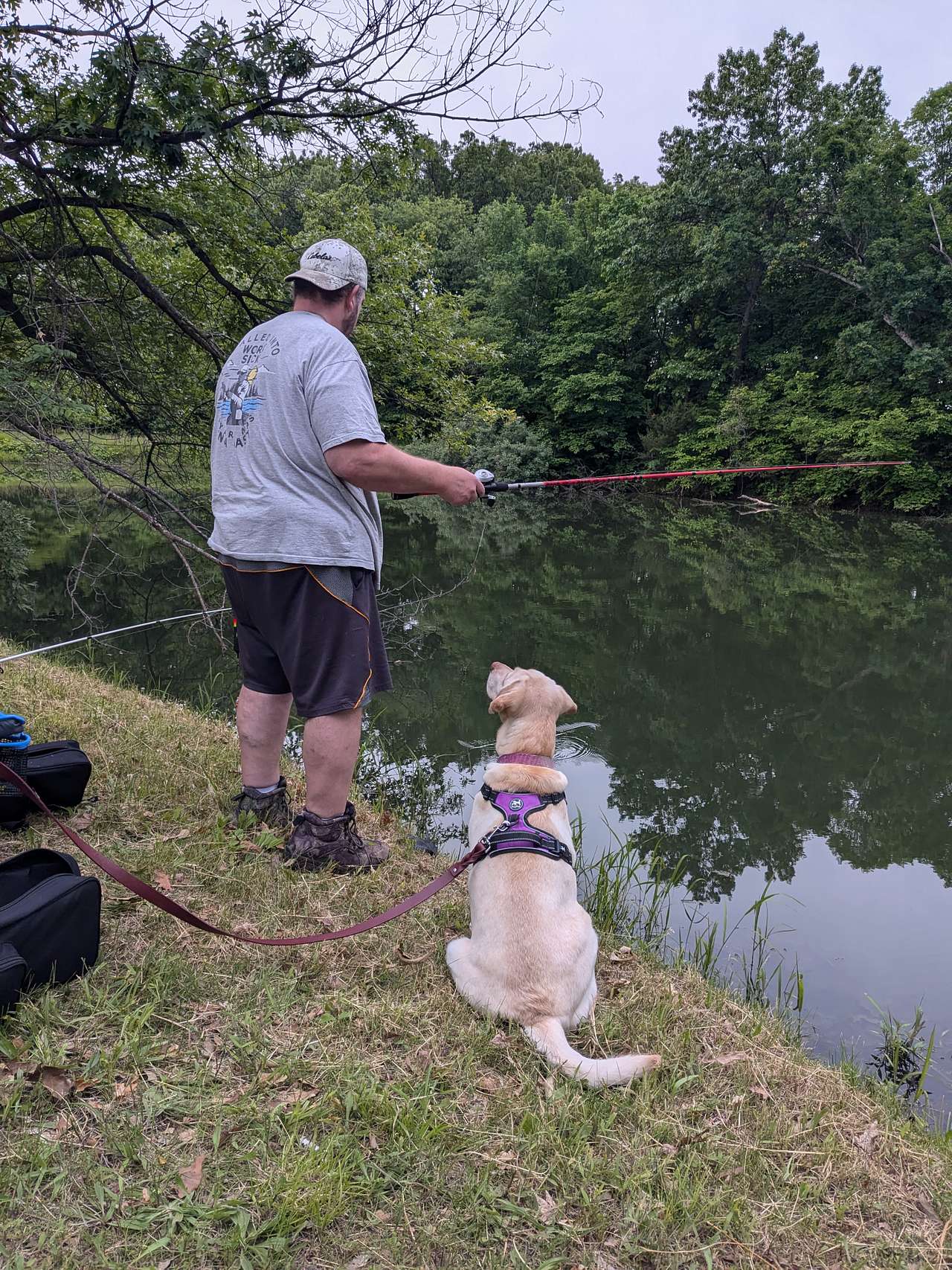 Fishing with Georgia