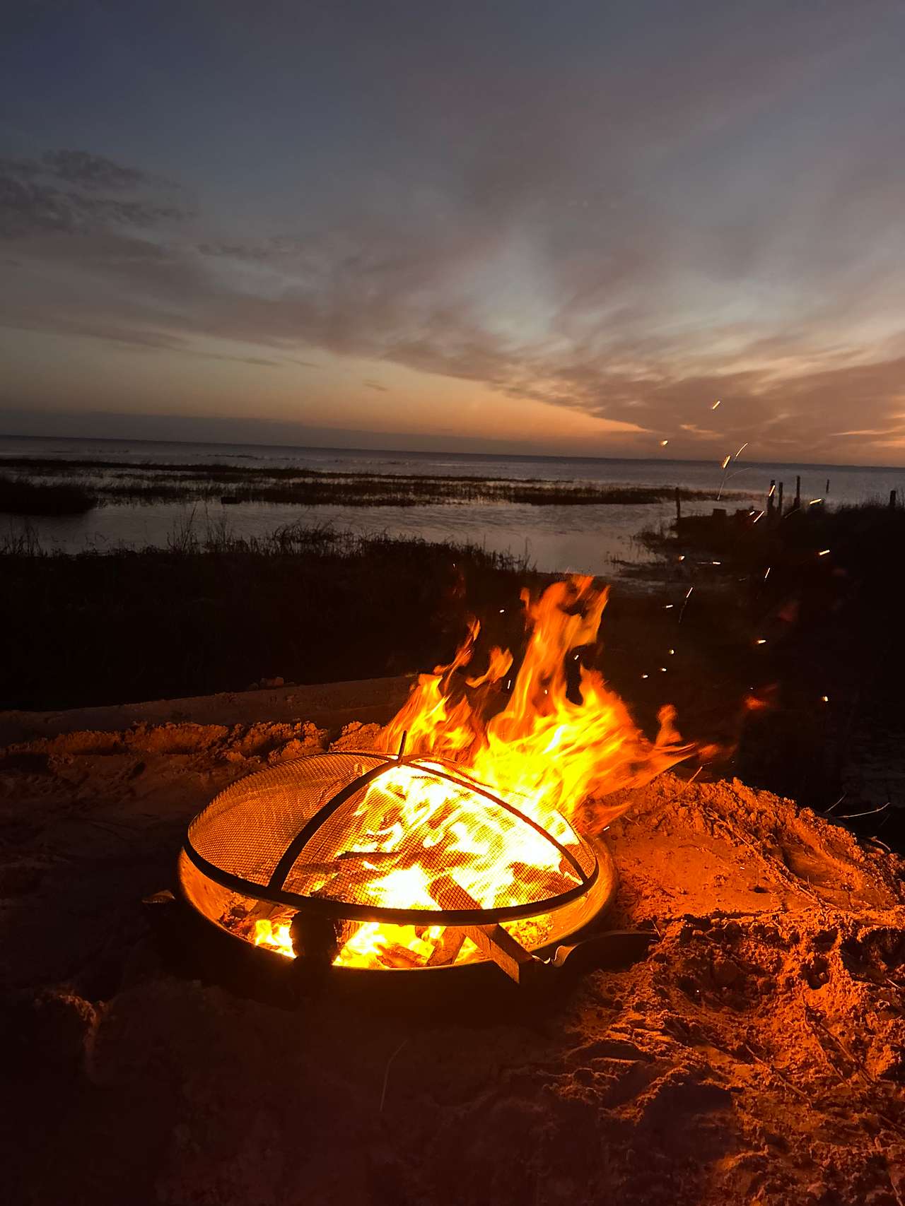 Fire pit available