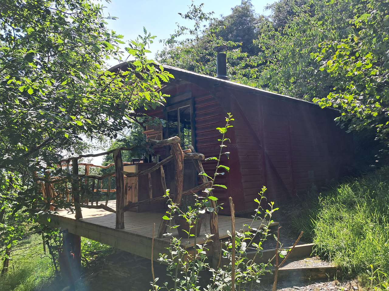 Magical Roundhouse or Train Wagon