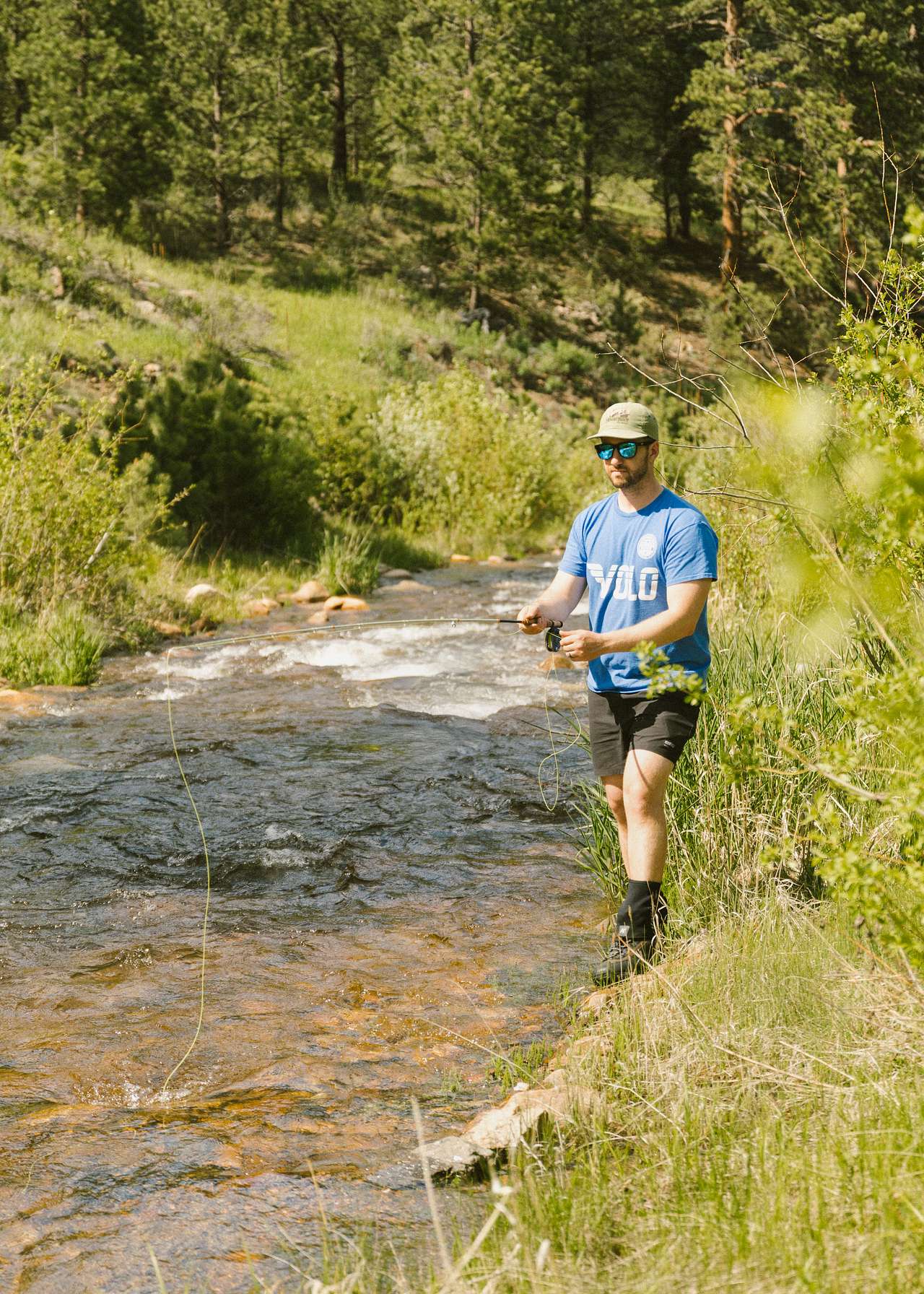 Fly fishing