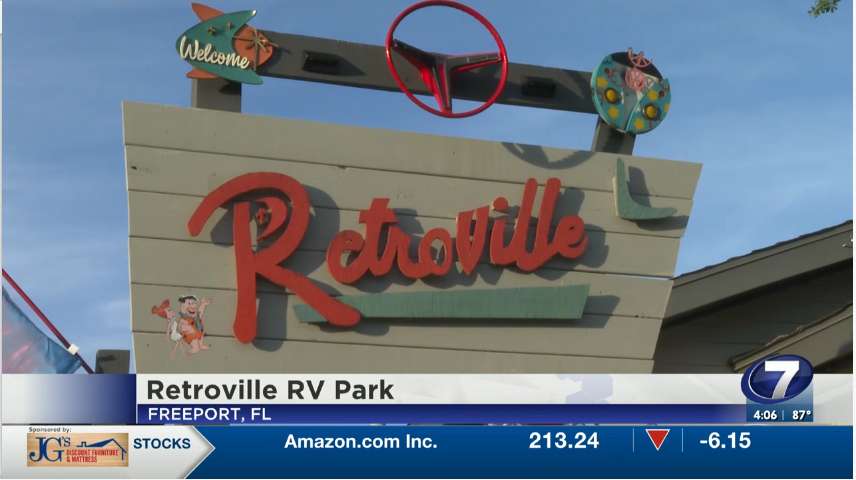 Retroville 1960s Drive In Rv Park