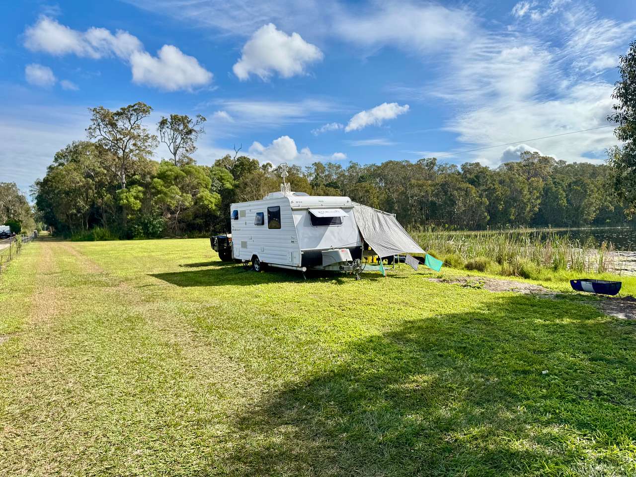 Our van on camp area A