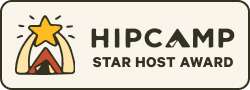 Received Hipcamp's Star Host Award!