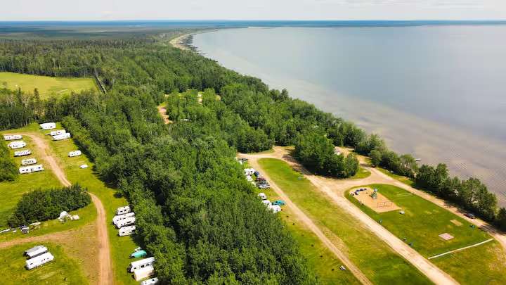 Geodesic Dome at Plamondon AB-2