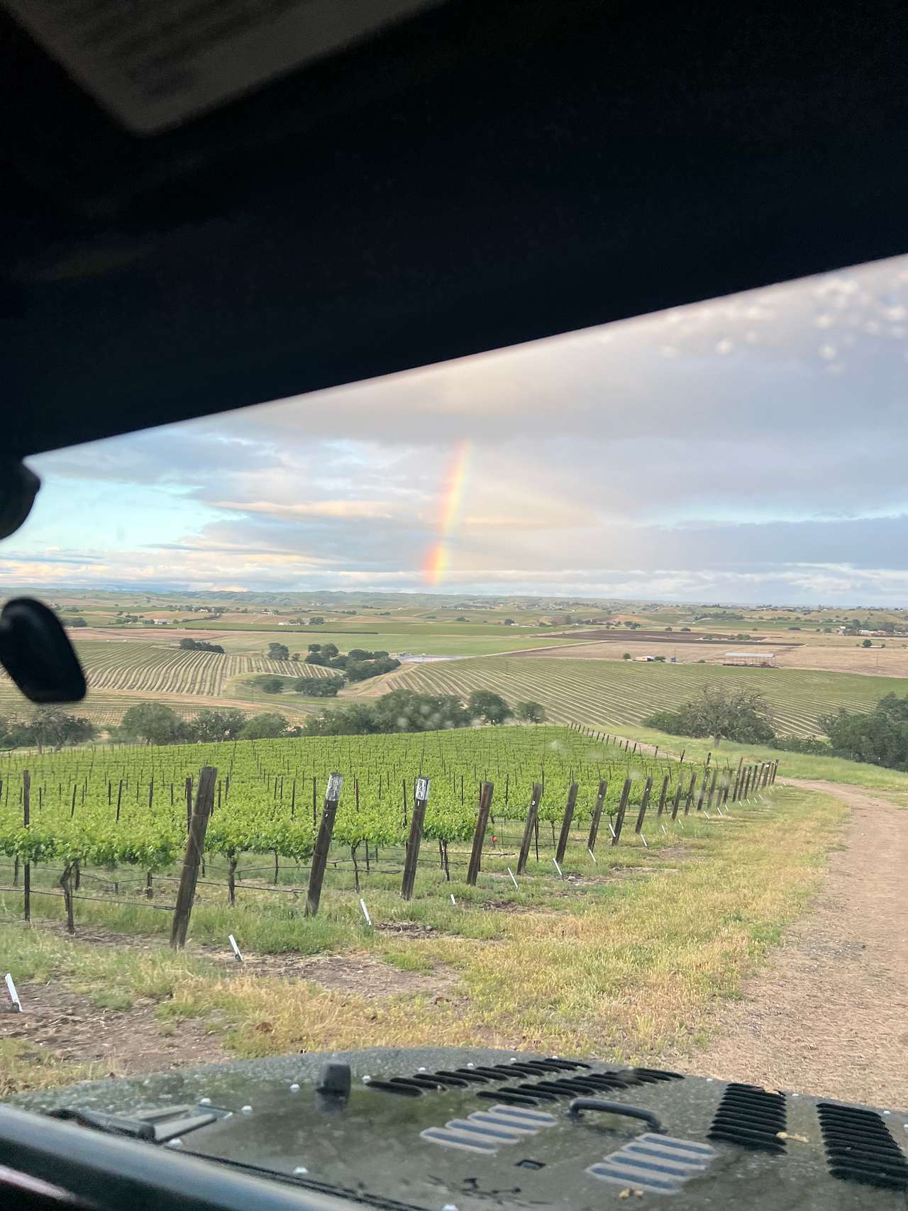 INSANE views -vineyard camping