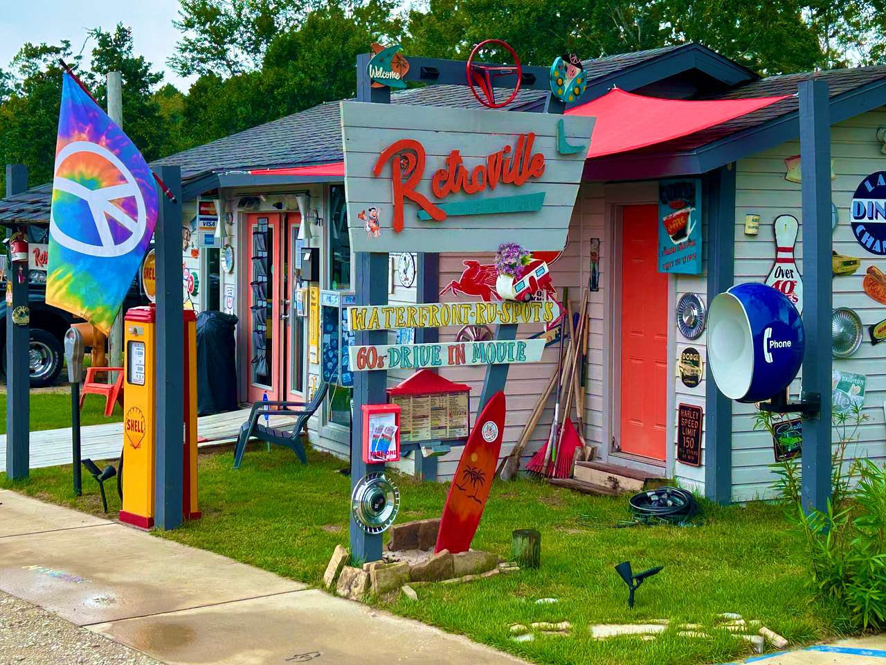 Our office is also a Hollywood museum and Roadside America attraction. 