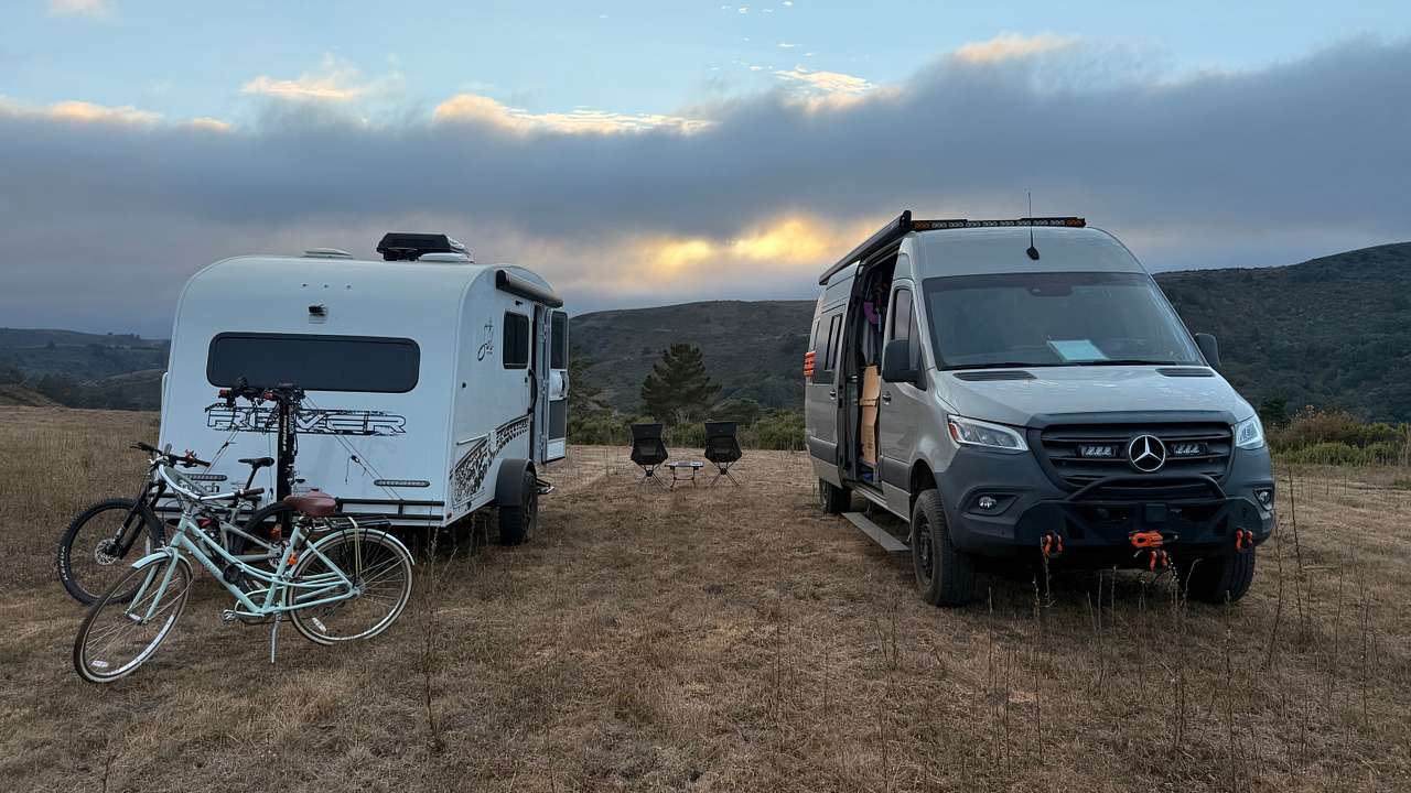 The Meadows is an expensive open field, with a beautiful view of the sunset