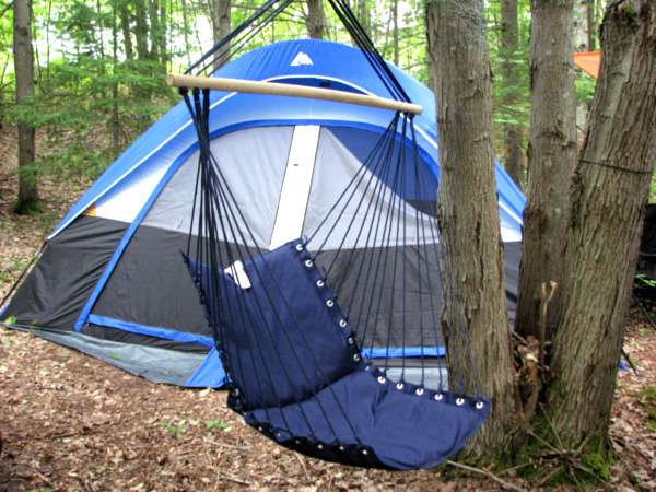 Set up your tent, set up a swing-chair, set up a hammock....  Meditate in the afternoon warmth. 