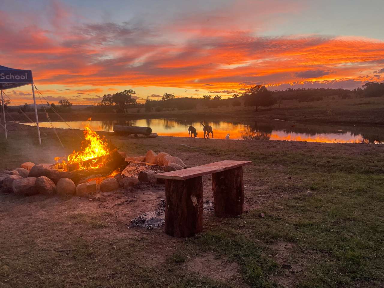 Valley Heights Texas QLD Bush Camp