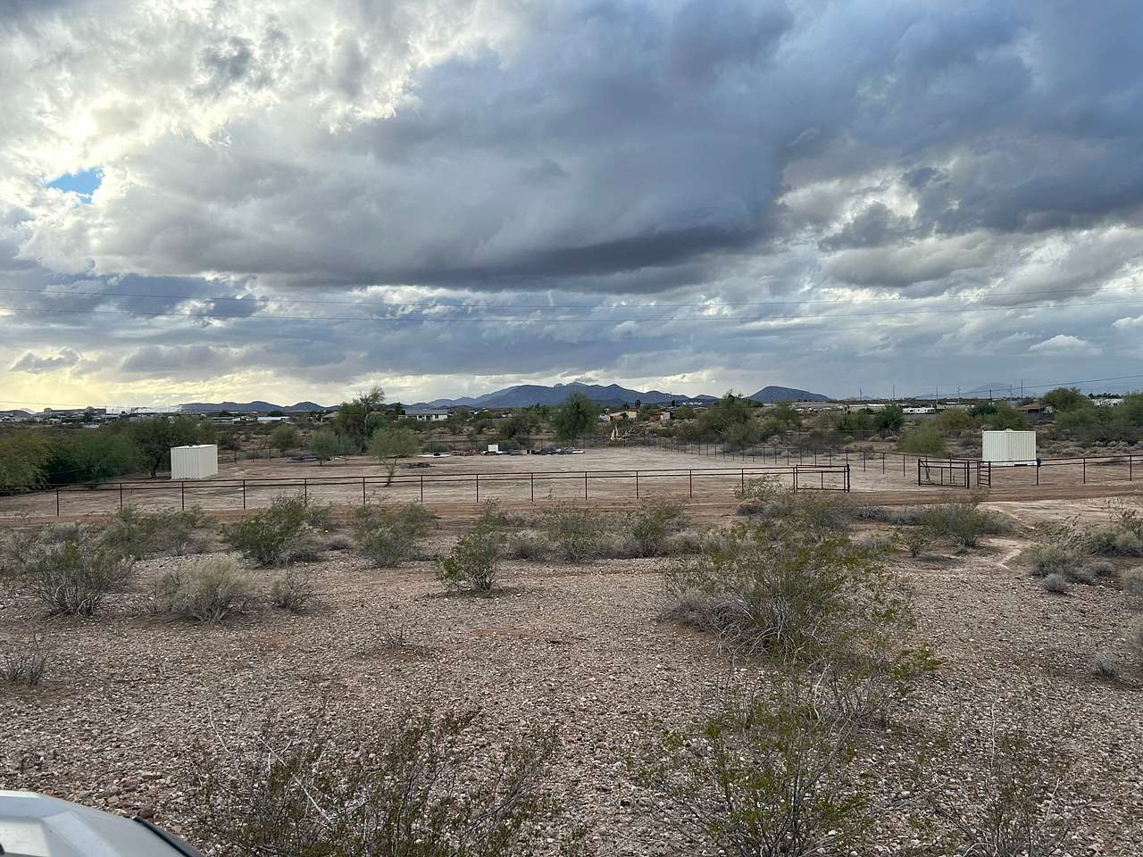 3Acre Desert RV Camp W/ 5’ Fence