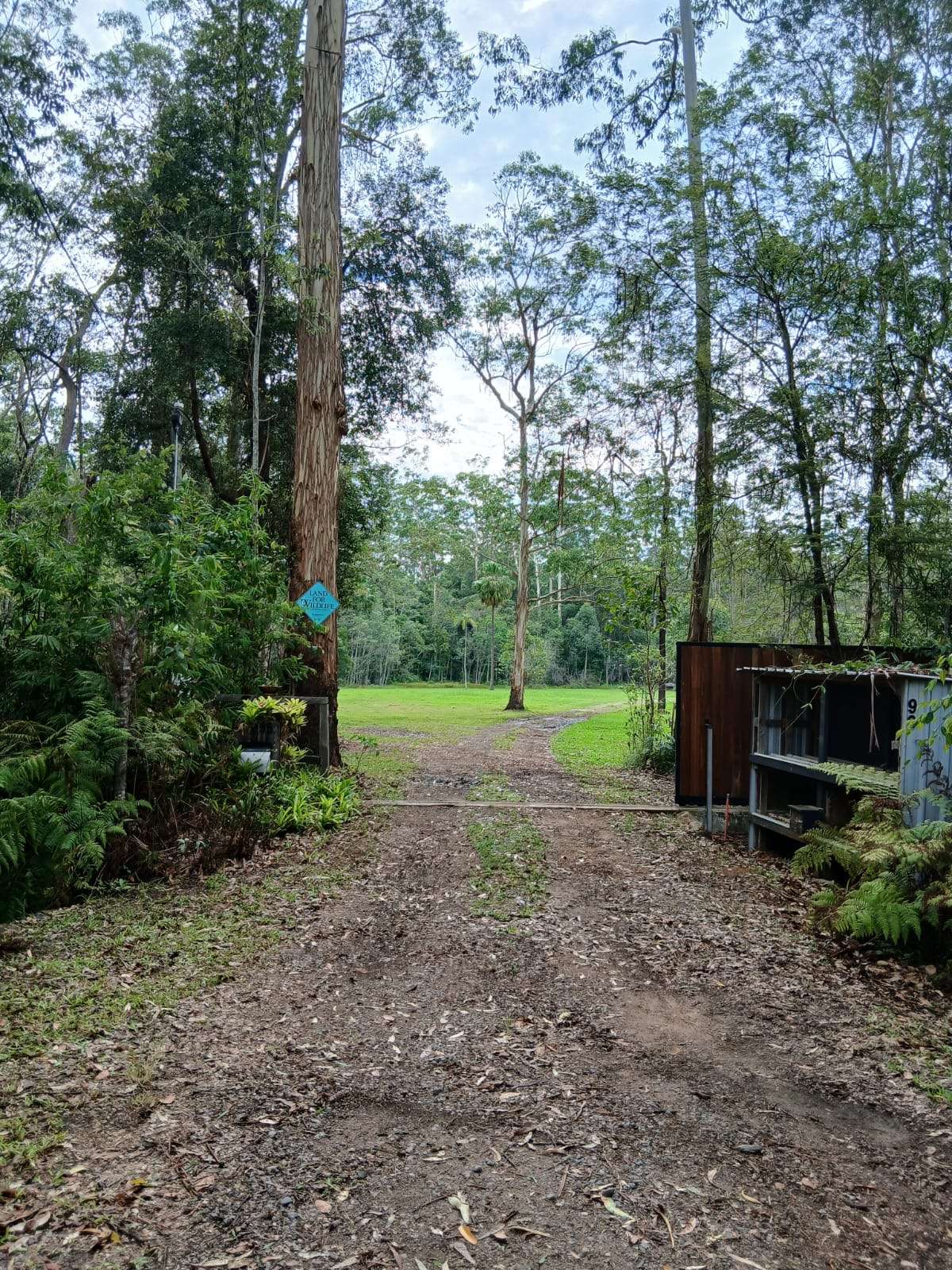 Front entrance with good access for large trucks etc. 