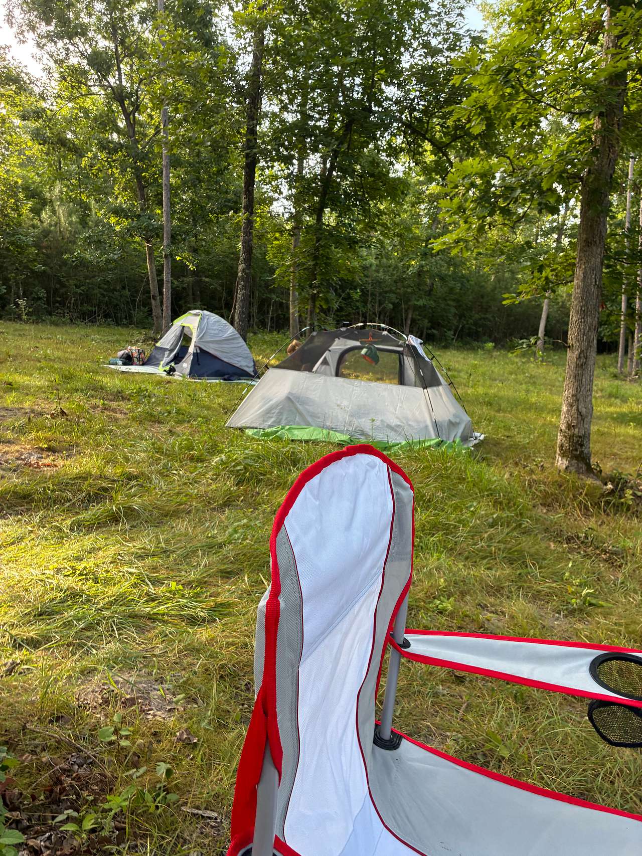 Plenty of different locations to put your tents