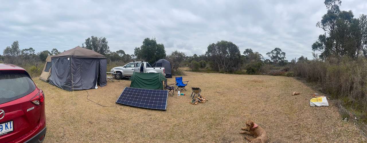 After friends left had the site we booked to ourselves