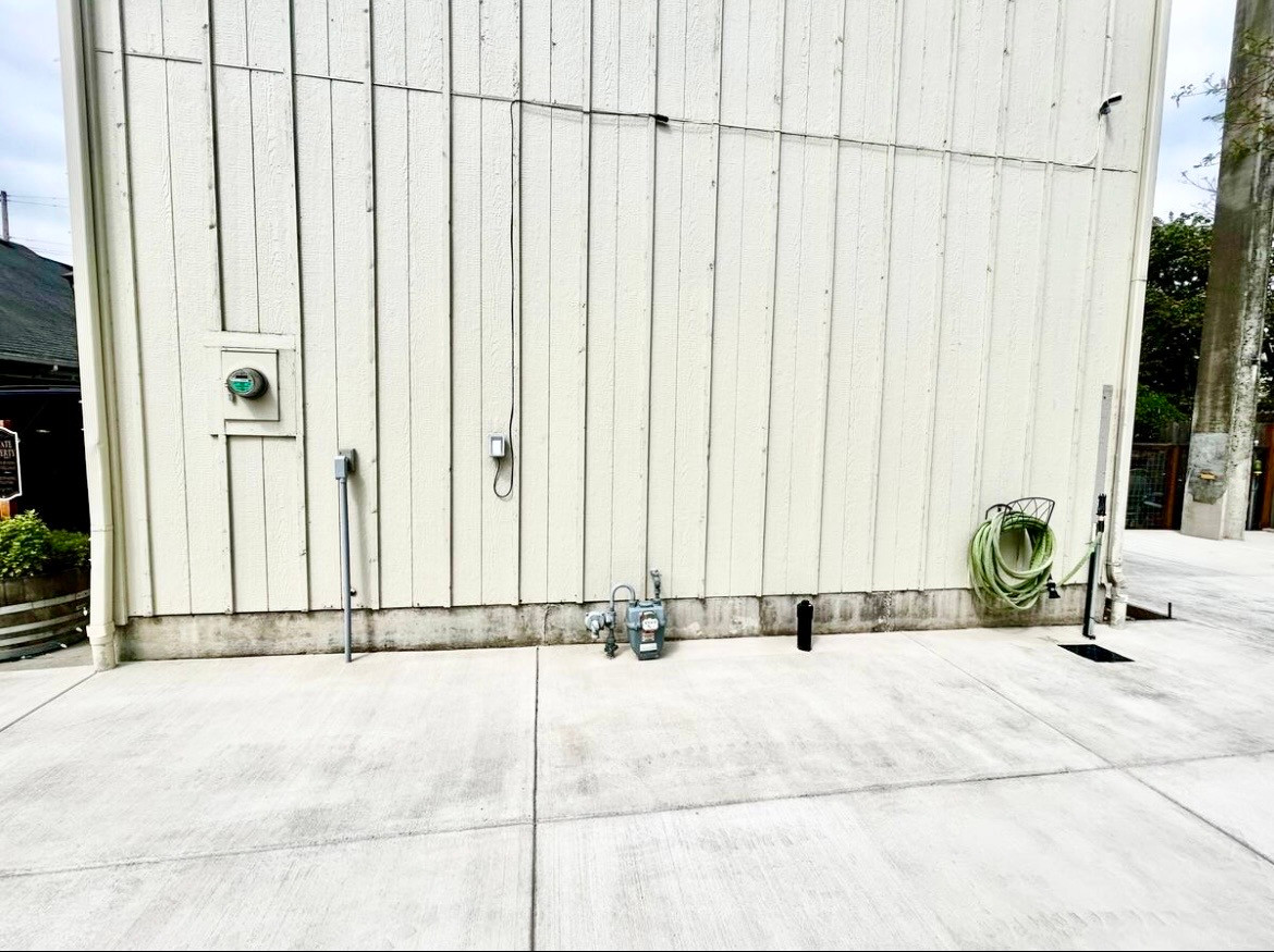 Electric, Water, Sewer hook ups.