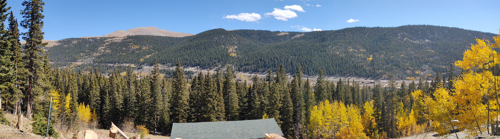 Fall view from property