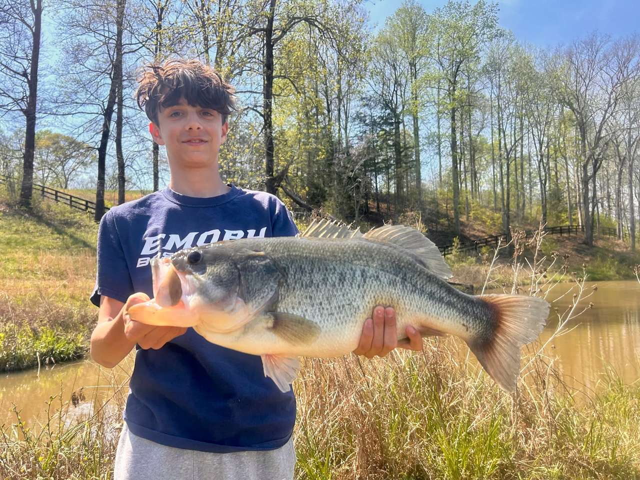 16.2 lbs  so far the fish of the year!!  young talented angler brought it in 
nice catch kid 










