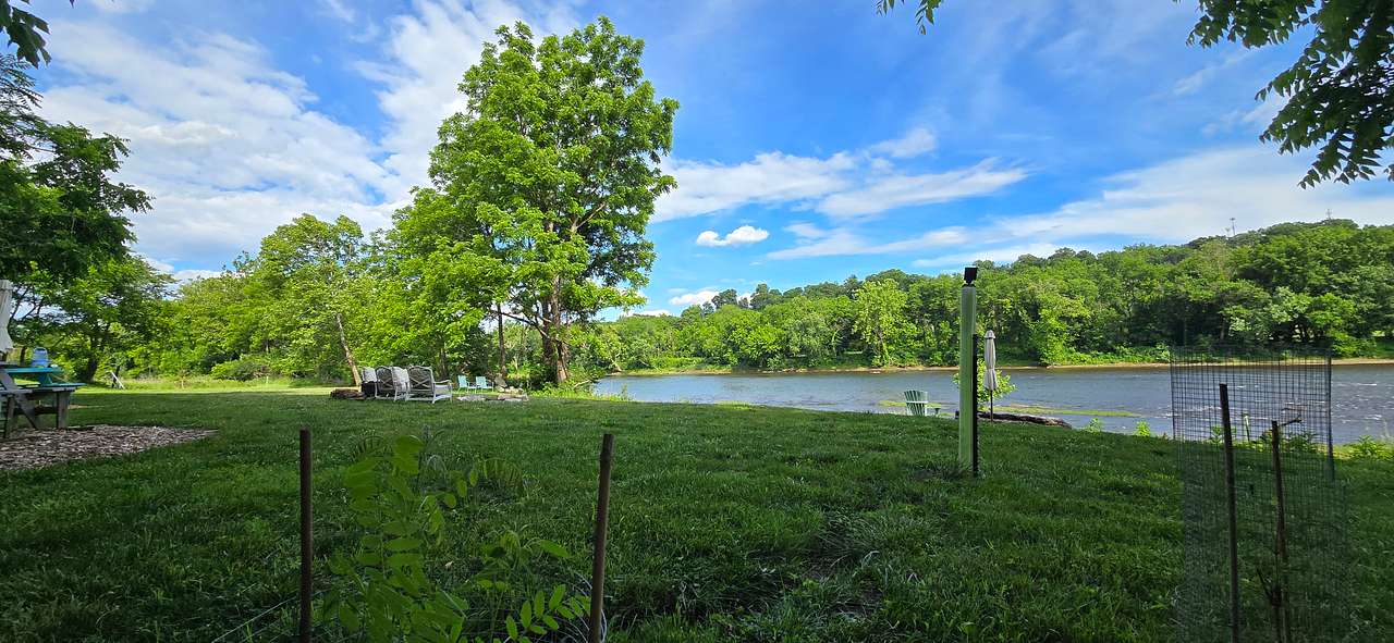 Native plantings are taking root throughout the property