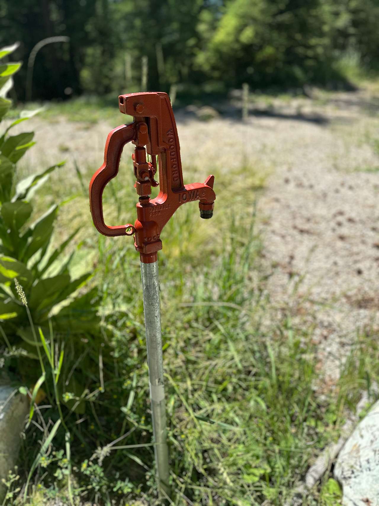 Water "off' position