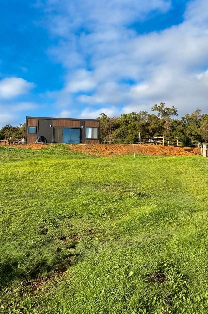 This is the view the cows will have of your stay!