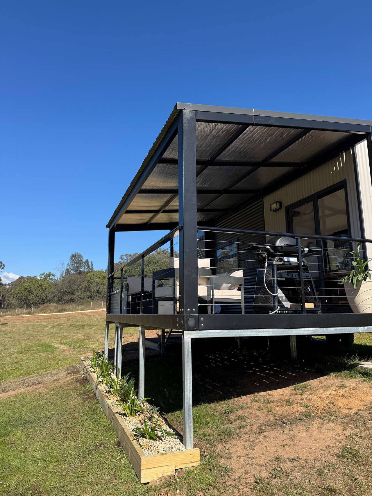 Toby’s Creekside Tiny Home at Loders Hill