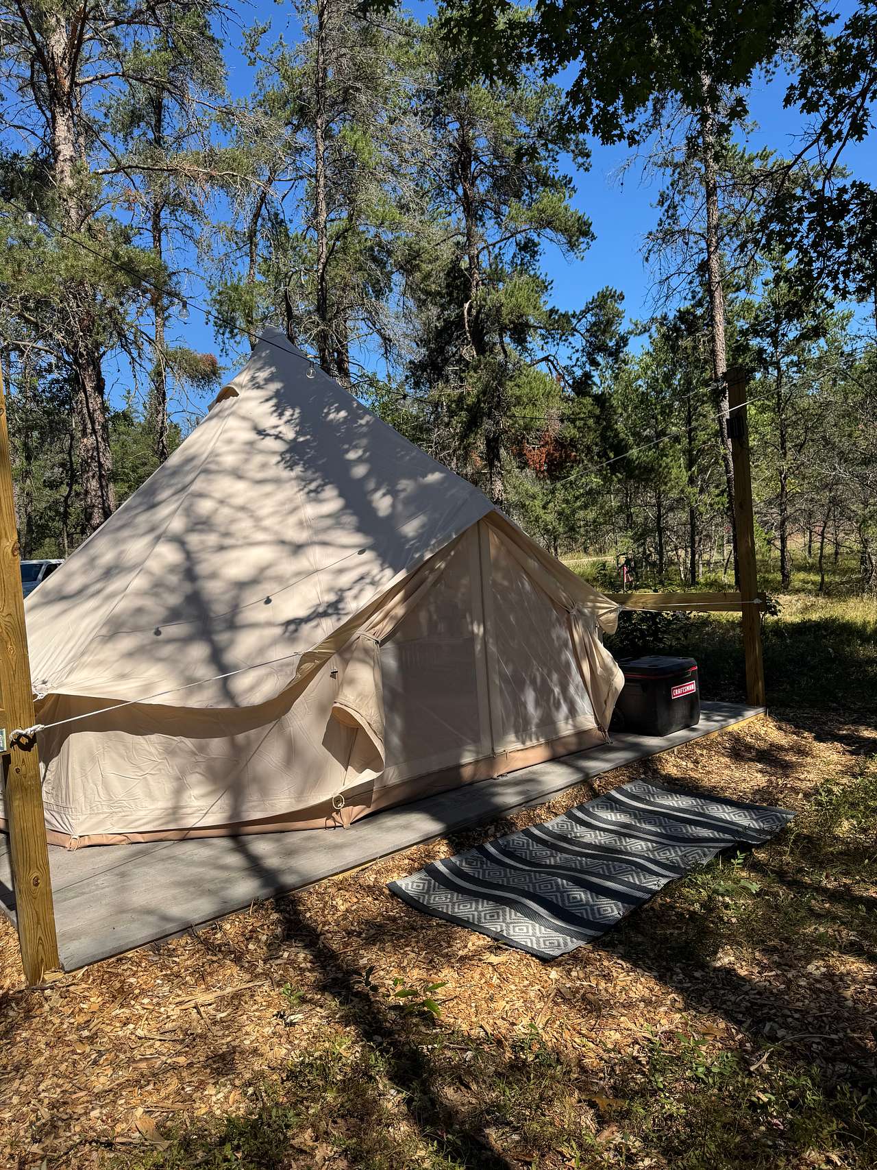 Manistee River Rd Glamping Yurt